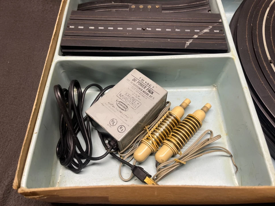 Aurora Model Motoring Real Racing Track Set 1980 Sold Only at Sears NO Cars RARE - Image 3 of 4