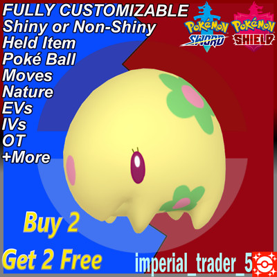 Pokémon Sword and Shield   Shiny Munna   W/ Best 6IV Customizable