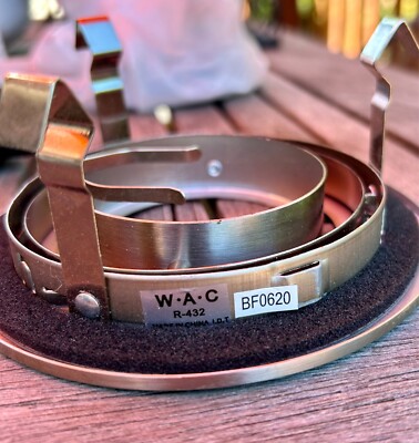 WAC Lighting - R-432-BN - AJUSTABLE - 4 Inch Line Voltage Gimbal Ring Trim PAR20
