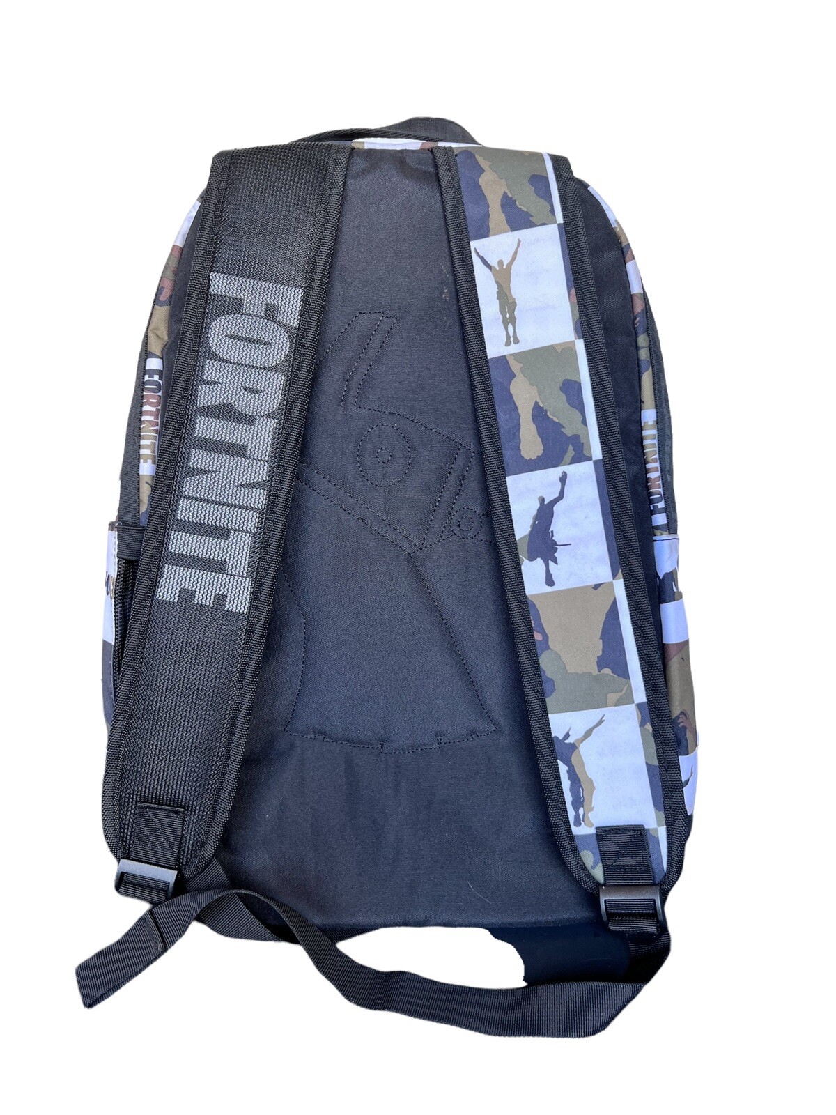 ✨FORTNITE Kids Big Multiplier Backpack Bag One Size Black and Green  Pre Owned✨ image 5