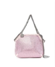 Stella Mccartney Mini Allover Crystal Top-handle Bag Nwt!