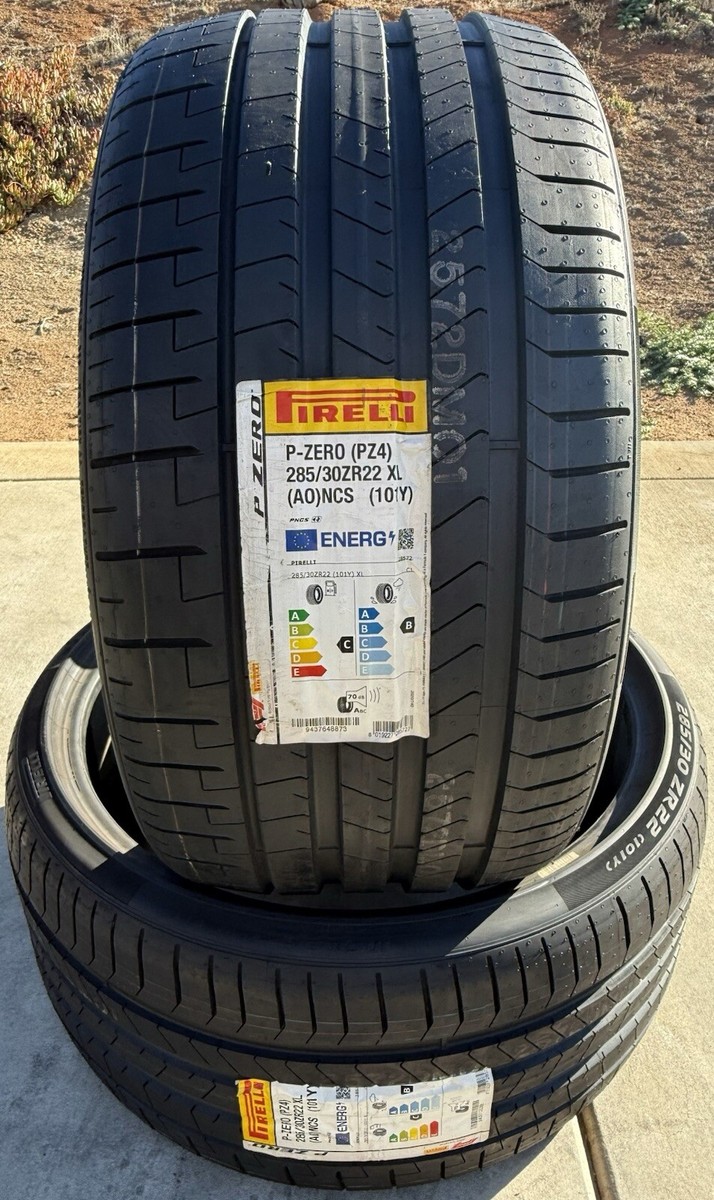 FOUR BRAND NEW 285/30ZR22 Pirelli P Zero PZ4 Sport AO Audi RS6