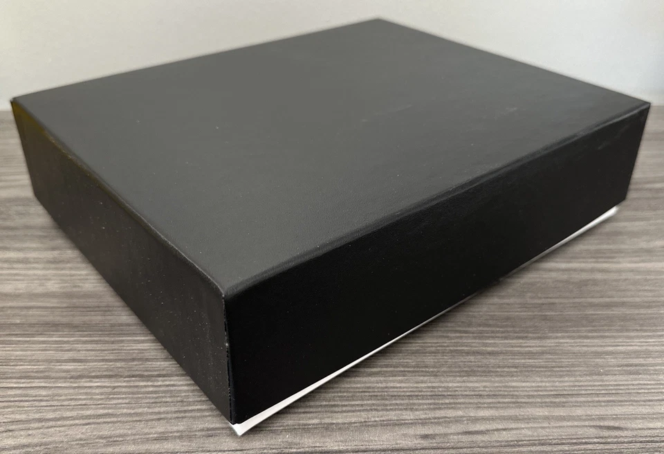 Cajas de Tren Modelo REBOXX 10" X 8" X 2-5/8" Interior Dim. Caja vacía NEGRA para latón Foto 2 de 4