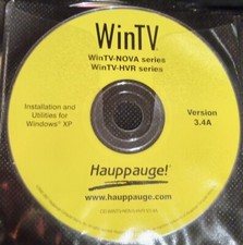 WinTV Installation Utilities Hauppauge Version 3.4A
