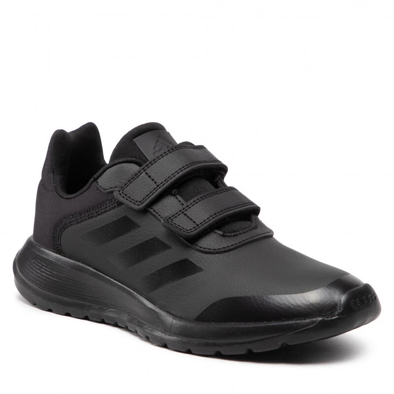 Adidas Boys School Shoes Tensaur Run 2.0 CF Trainers Strap Shoe Black | eBay