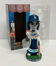 Dia De Los Dodgers Sugar Skull Catrina Bobble Bobblehead SGA 9-24-24
