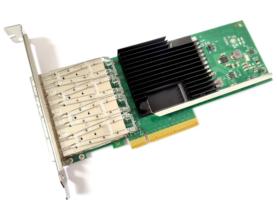 Intel X710-DA4 10GBe SFP+ Quad Port Server Adapter NIC PCIe x8 3.0 OEM - Bild 2 von 4