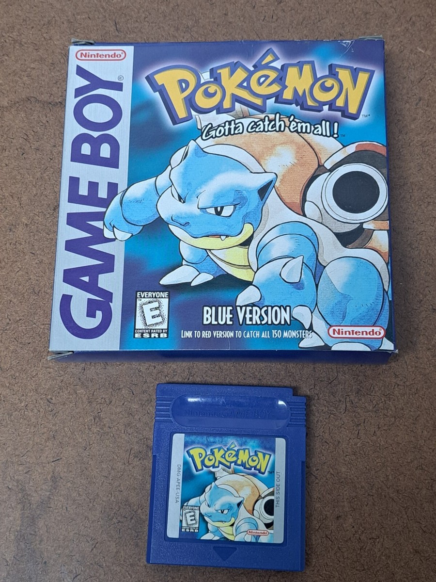 Nintendo Pokémon Blue Version | GameBoy | 1998 | NTSC-U/C Nintendo Pokémon Blue Version | GameBoy | 1998 | NTSC-U/C