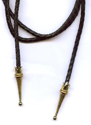 Bolotie Riemen Bolocord  Indianer Western  Cowboy go