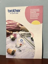 Brother Sewing Machine Line Accessories List Optional Parts Attachments ** 2009