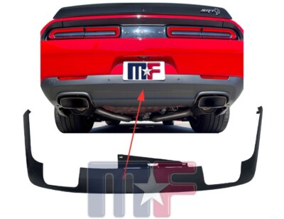 Heckdifusor 2008-14 Dodge Challenger Stoßfängerunterkante hinten Abdeckung