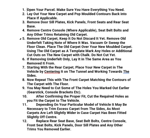 ALFA ROMEO ALFETTA 2000  1978 - 1984 LIGHT GREY  PLUSH CARPET - image 2 of 4