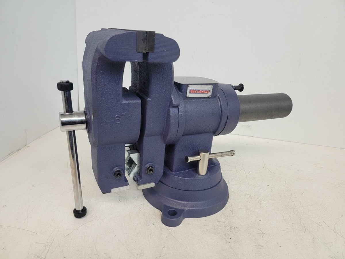 WEST. ウェッシャーツ!!!!!!! （青） Yost 8 in. Heavy-Duty Apprentice Series Utility Bench Vise 480