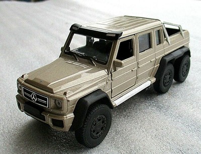 Welly Mercedes Benz G Klasse Amg 63 6 Wheeler Allrad Pull
