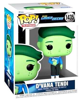 Funko Pop! Television: Star Trek Lower Decks - D'vana Tendi #1435 Vinyl Figure-image