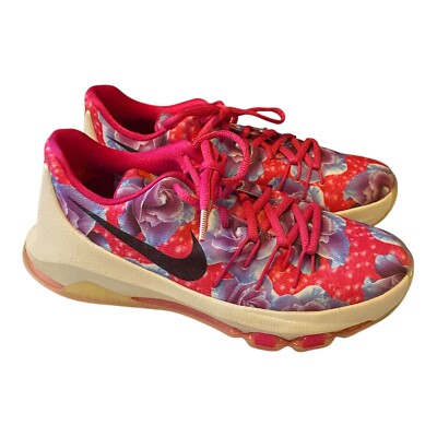 Nike Youth Size 6Y Kevin Durant KD 8 Aunt Pearl Pink