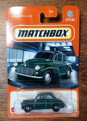 Matchbox Morris Minor Saloon #57/100 British Racing Green 