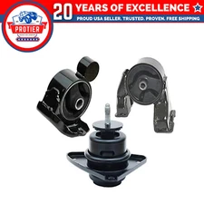 Engine Motor Mount 3PCS Set Compatible for 07-10 Hyundai Elantra 2.0L Sedan