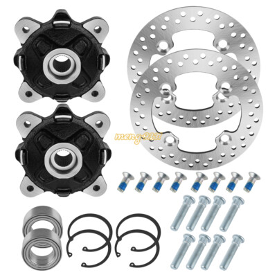 Front/Rear Brake Disc Rotor &Bolt For Polaris RZR 570 800-4 900 1000-S 2011-2022 - Foto 4