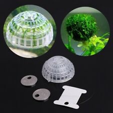 uxcell Plastic Aquarium Shrimp Fish Tank Moss Ball Holder Live Plant Shaping Decor