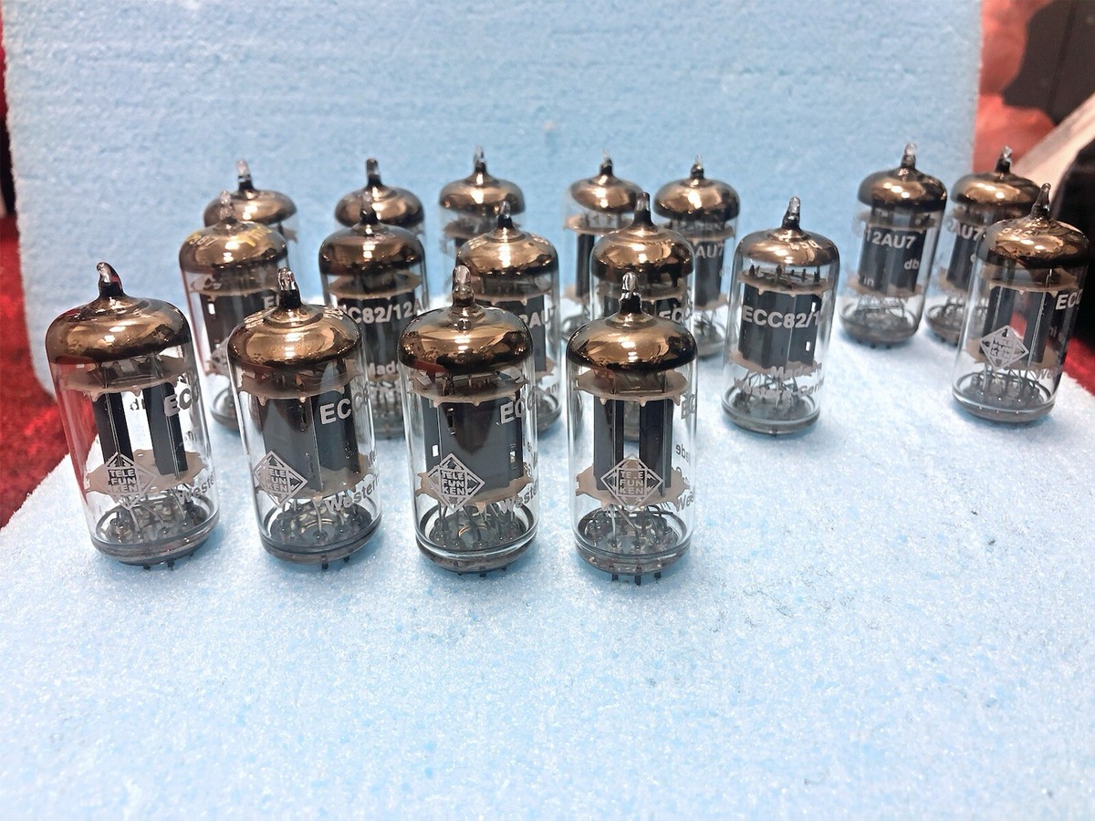 Telefunken ECC82 12AU7 Diamond Bottom NOS NIB One Pair | eBay