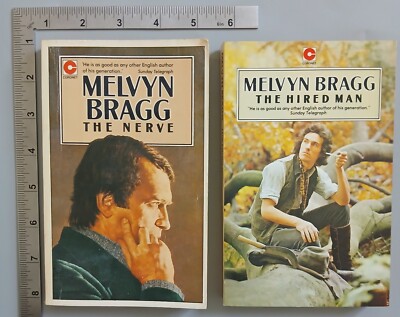Set Of 2 Melvyn Bragg The Nerve And The Hired Man  1976-77 Paperbacks Coronet
