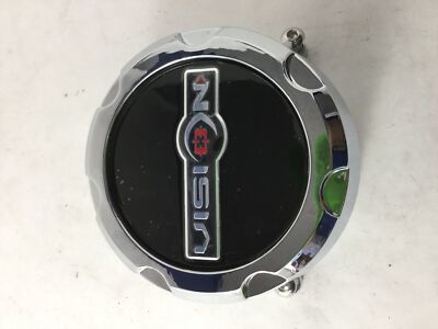 Vision Wheel Chrome Center Cap 8 Lug Rocker GV8 C622204 C398-8V 5.25'' w/ Screws