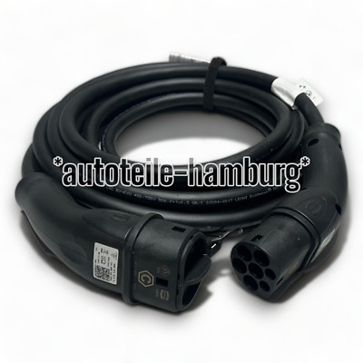  NEW# VW Audi Porsche Skoda Seat Charging Cable 4N0971675 Model 3 Type 2 Harting 32A