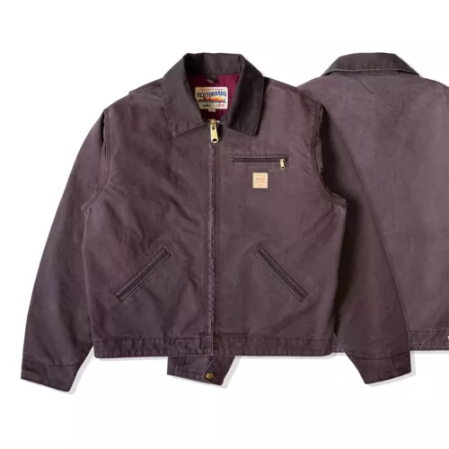 Retro Jacke Herren Loose Fit American Classic Vintage Workwear - Bild 36 von 39