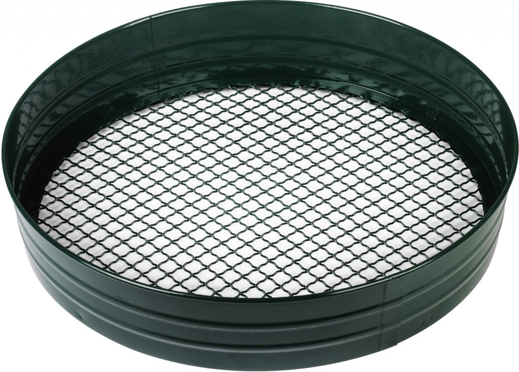 Ambassador Metal Mesh Sieve Riddle Gardening Planting Compost Potting - 1/4""