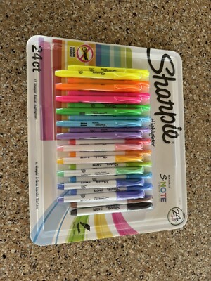 Sharpie 24ct Fine Permanent Markers Set -Original/Metallic/Neon- #2097499 
