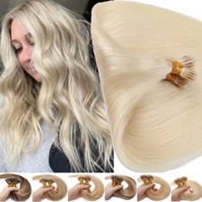 Nano Ring Beads Tip Hair Extensions Rings Loop Tip Remy Human Hair Thick 1Gram/s