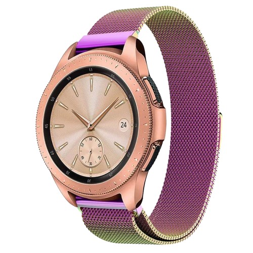 Bracelet de montre intelligente de remplacement milanais compatible avec Amazfit Zepp E - Photo 27 sur 78