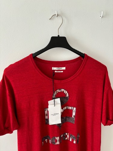 Isabel Marant Etoile Linen T-Shirt New With Tags Size M Womens - Picture 3 of 9