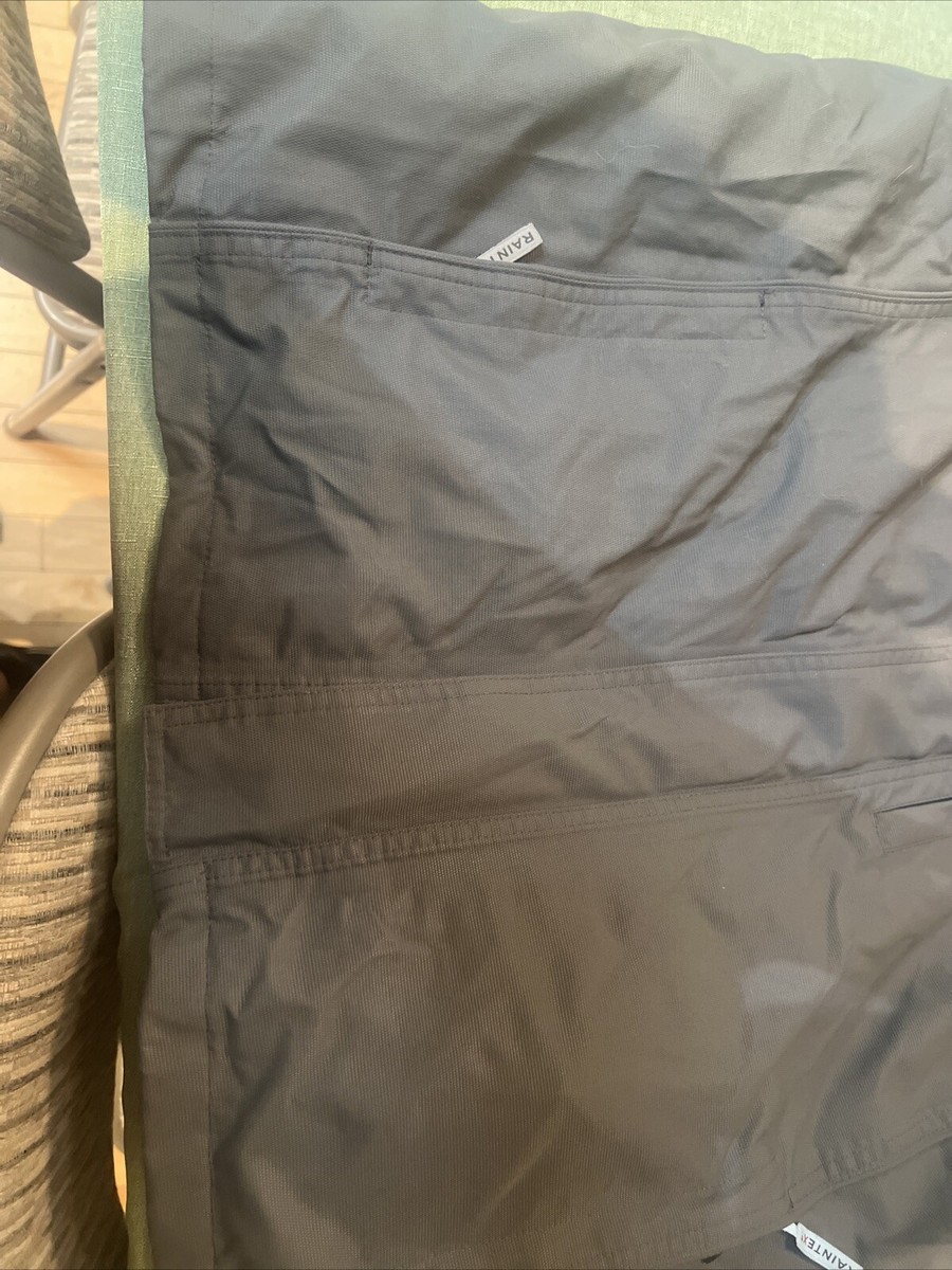 Raintex All Weather Gear Fleece Lined Windbreaker Jacket Hood Thick Men  Medium | eBay