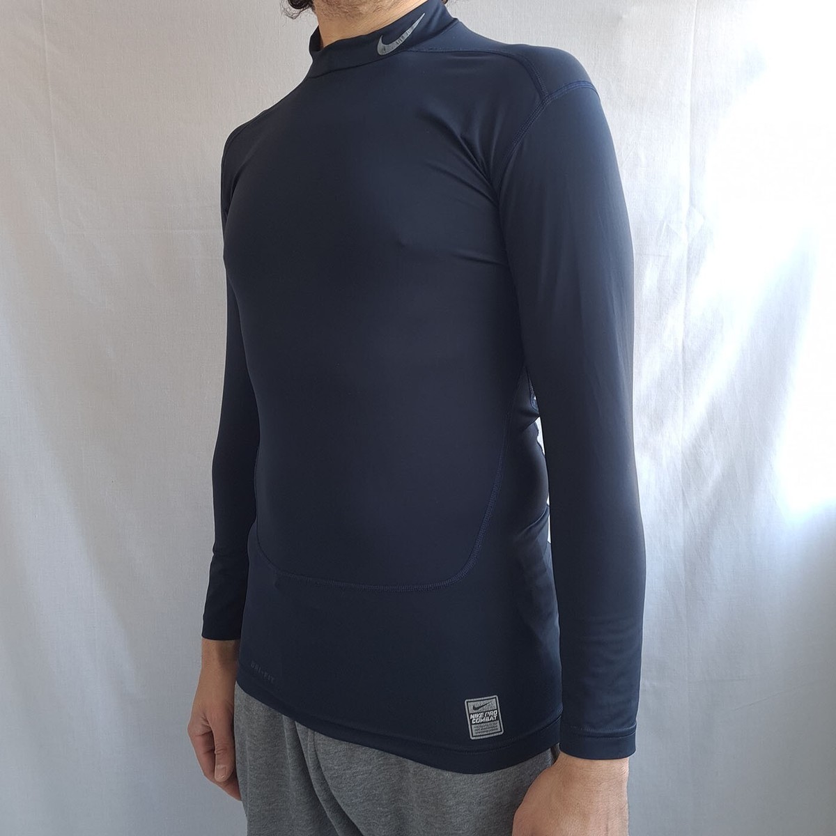 Nike Pro Combat Dri Fit Compression Long Sleeve Shirt Nike Pro Combat