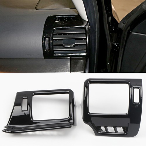 Side Vent Cover,Side Vent Trim,2Pcs Black Side Air
