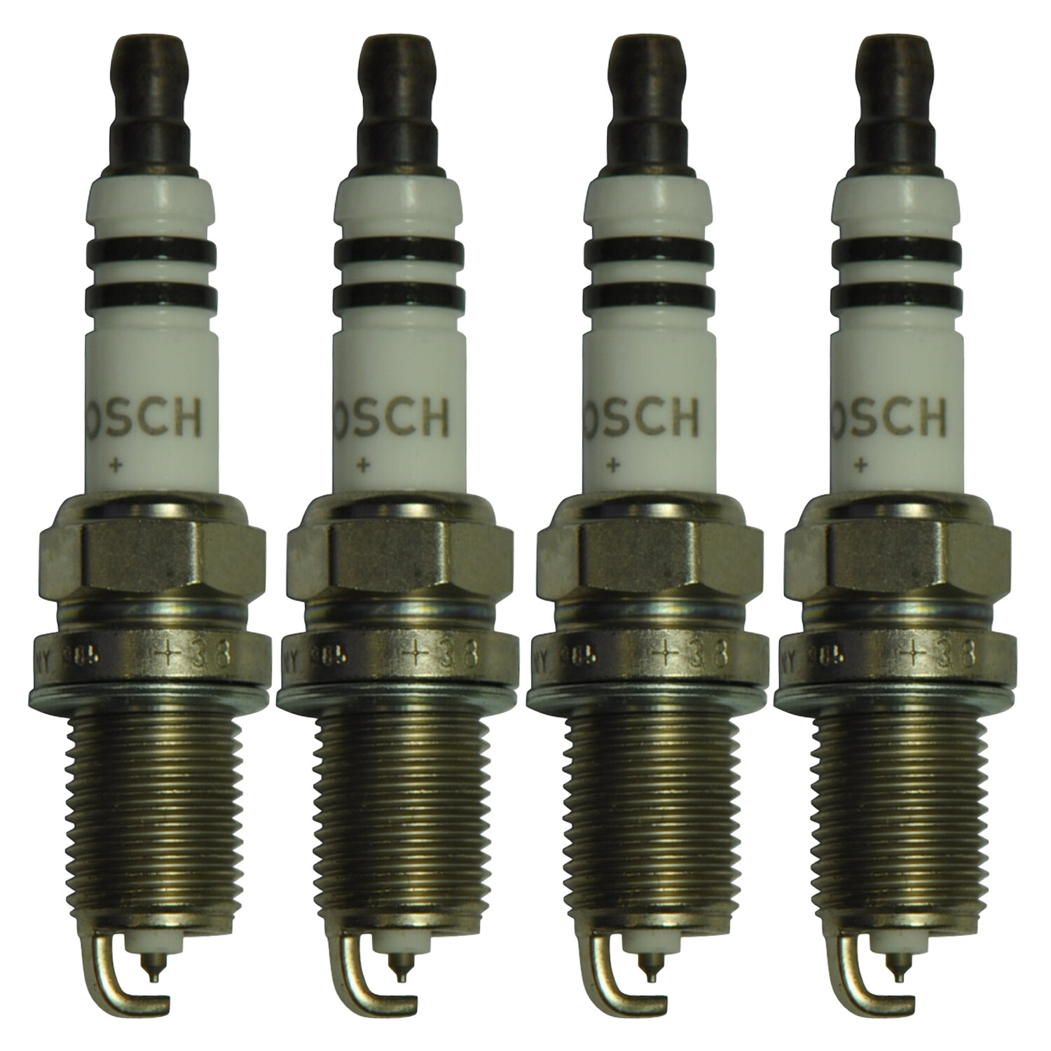 Bosch OE Fine Wire Double Platinum Spark Plug Set 4 Pieces For W203 R170 L4 H4
