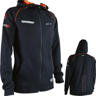 Winmau Darts Pro-Line Hoodie Blade 6 Langarm Kapuzen Pullover Dart Shirt Trikot 