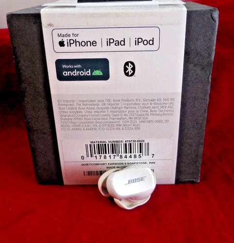 Auricular izquierdo de repuesto inalámbrico verdadero con cancelación de ruido Bose QuietComfort II - Imagen 3 de 3