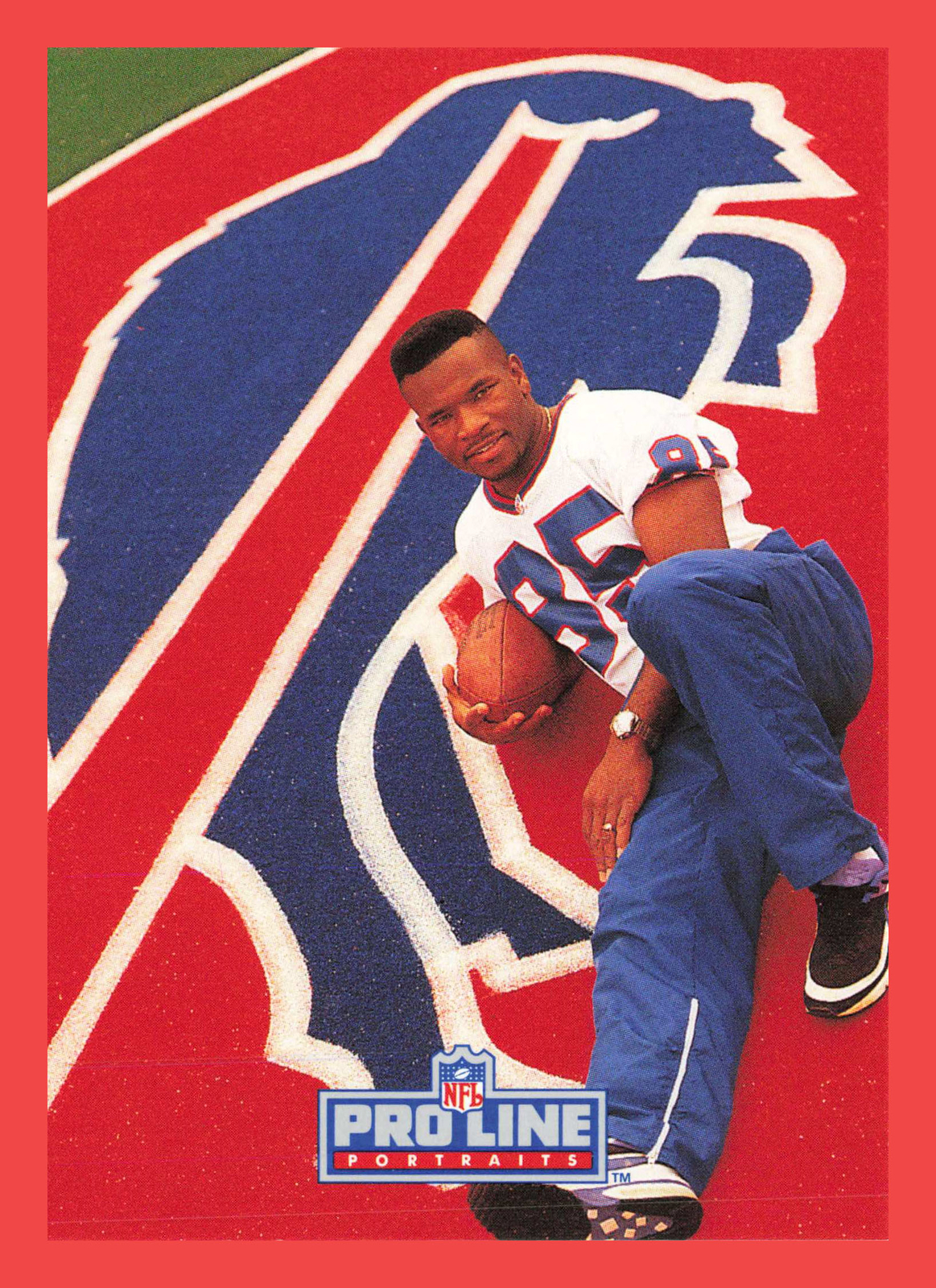 Al Edwards #302 1992 Pro Line Portraits Buffalo Bills