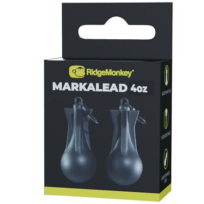 RidgeMonkey Marka Lead Twin Pack 4oz - Markergewichte, Gewichte, Angelzubehör  
