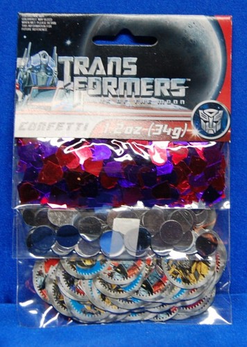 Bumble Bee Optimus Prime Transformer Banner Confetti Centerpiece - Picture 7 of 10
