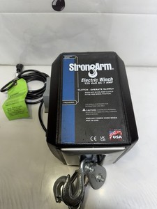 7 Amp, 120 Volt Strong Arm Winch Dutton-Lainson. Good Condition Tested And Works