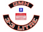 <!--F#f_0-->Holden 6Cyl Engine Bay Decal Kit Red