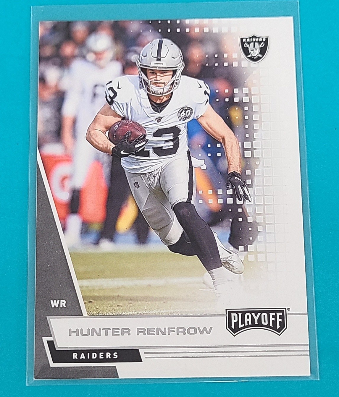 2020 Panini Playoff    #89 Hunter Renfrow Las Vegas Raiders Football Card D5