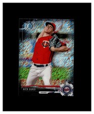 2017 Bowman Chrome Mini Prospects Black Shimmer Refractor #BCP15 Nick Burdi /100