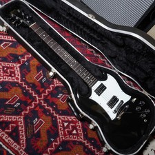 Gibson SG Special 2005 Ebony 490R 490T custodia rigida SKB per chitarra elettrica cablata a mano