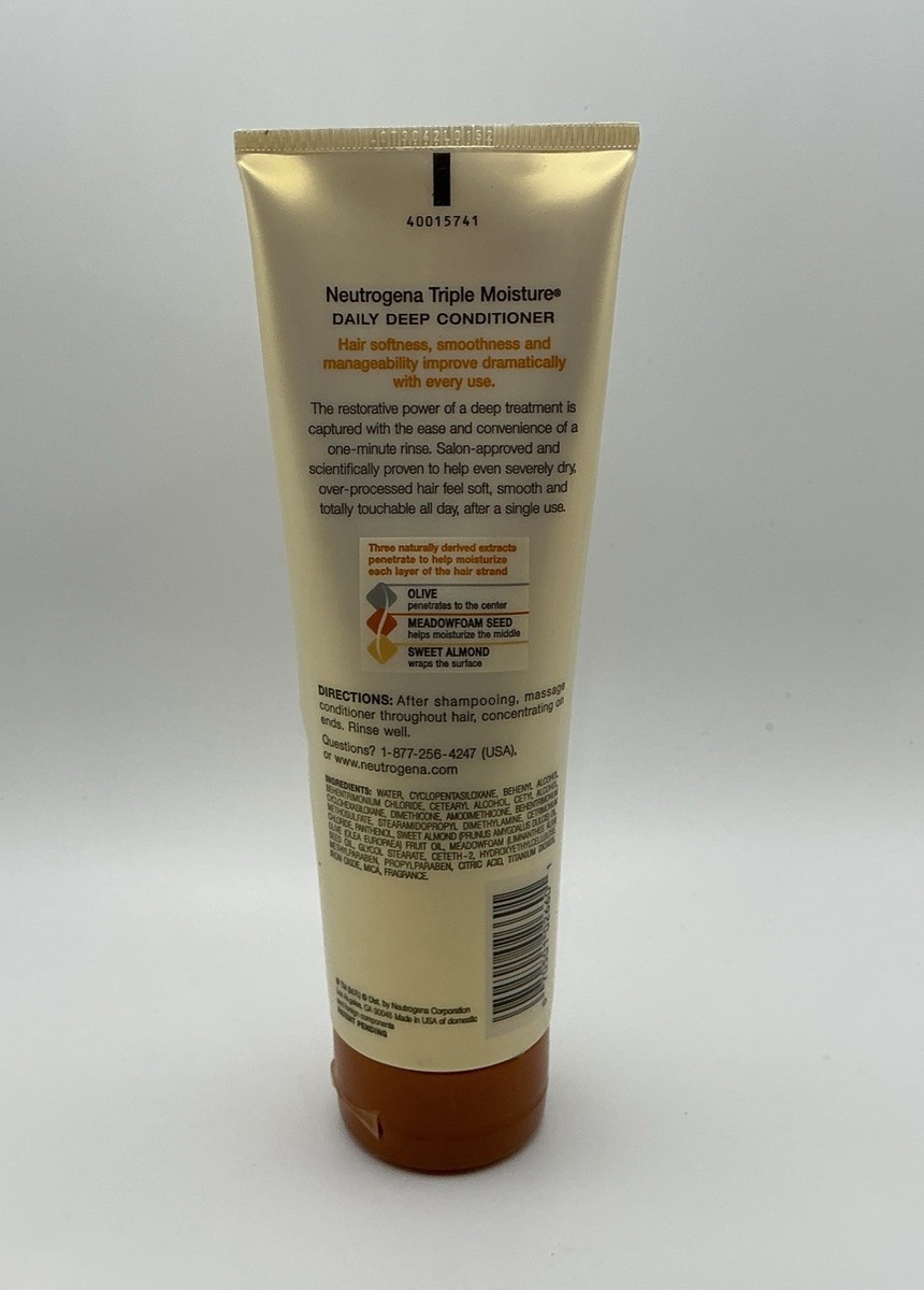 Neutrogena Triple Moisture Daily Deep Conditioner NOS