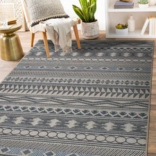 Rugshop Outdoor Rug Modern Bohemian Global Indoor/Outdoor Carpet Patio Rugs